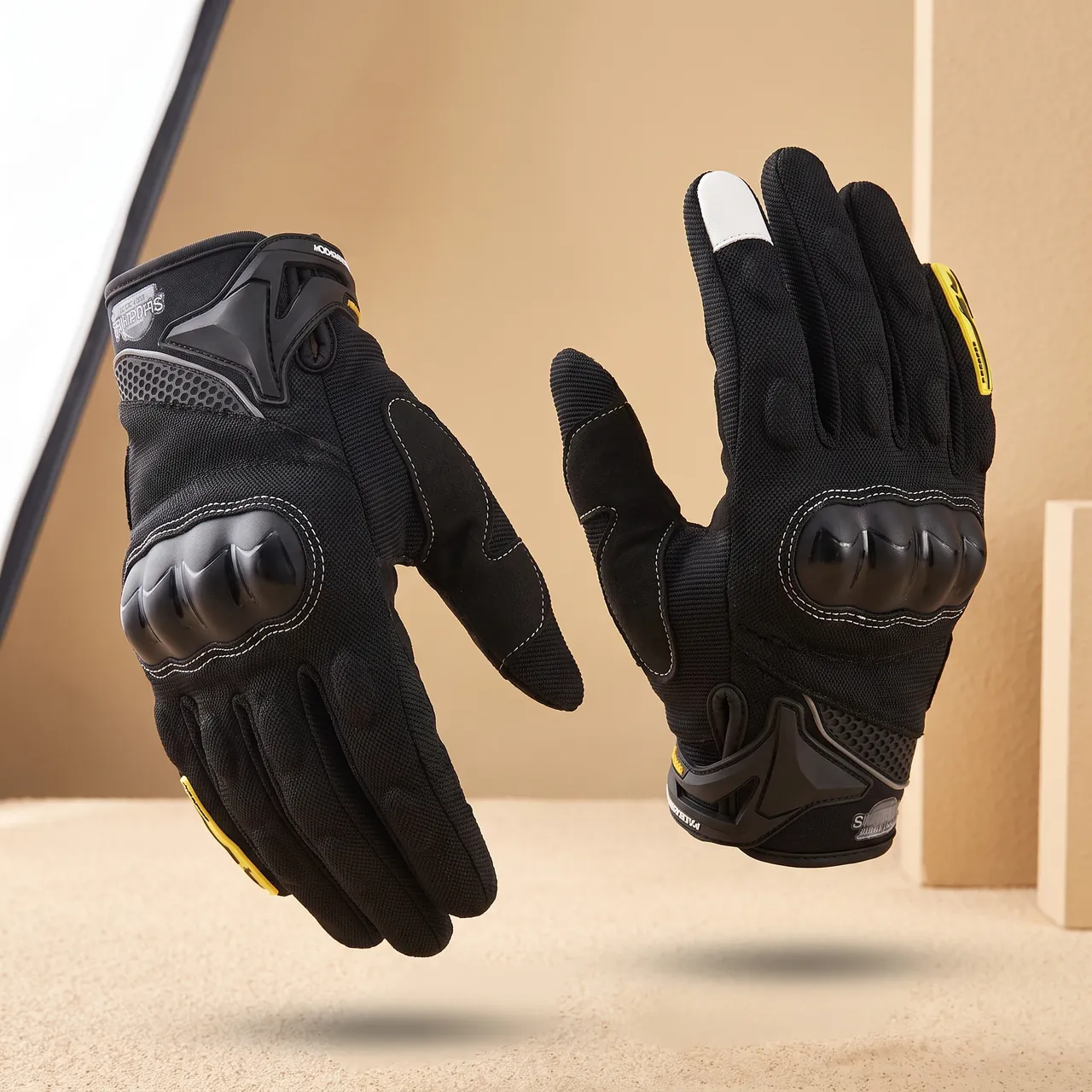 Guantes Pro Biker Negros
