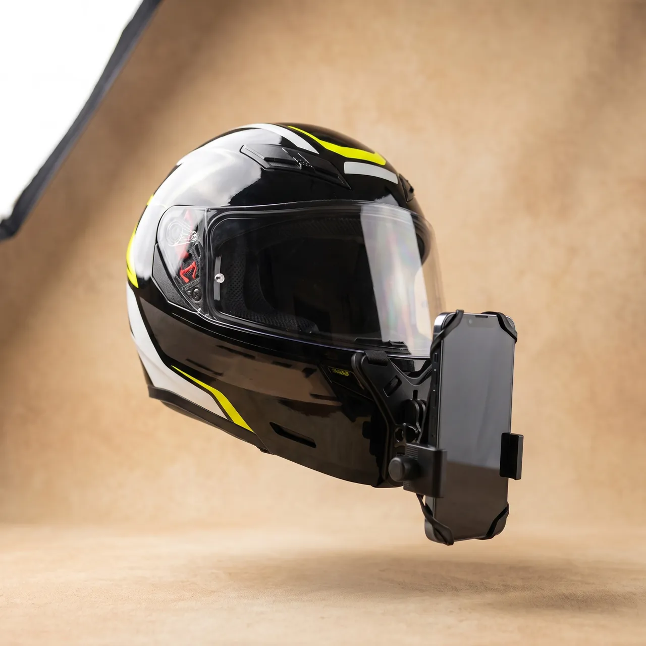 Soporte de Celular y Cámara para Casco