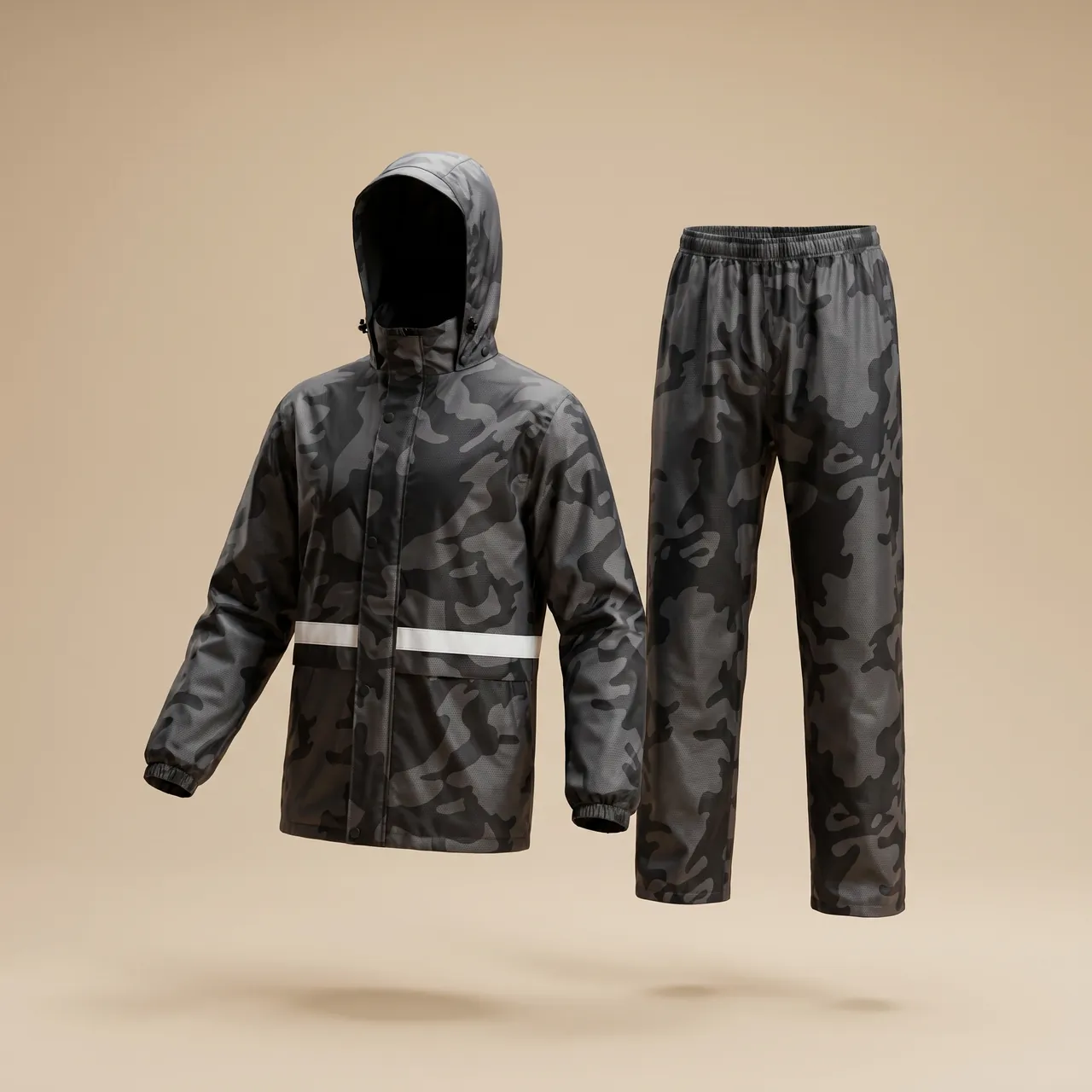 Impermeable Camuflado Dos Piezas